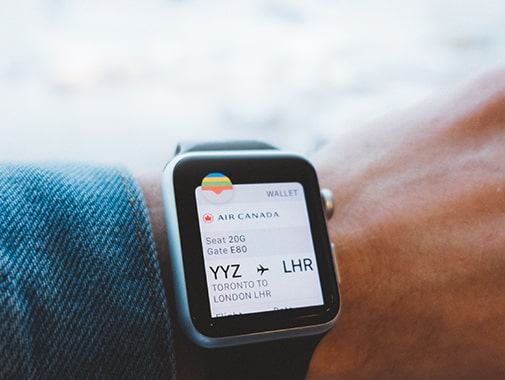 Find your tickets with a new smartwatch